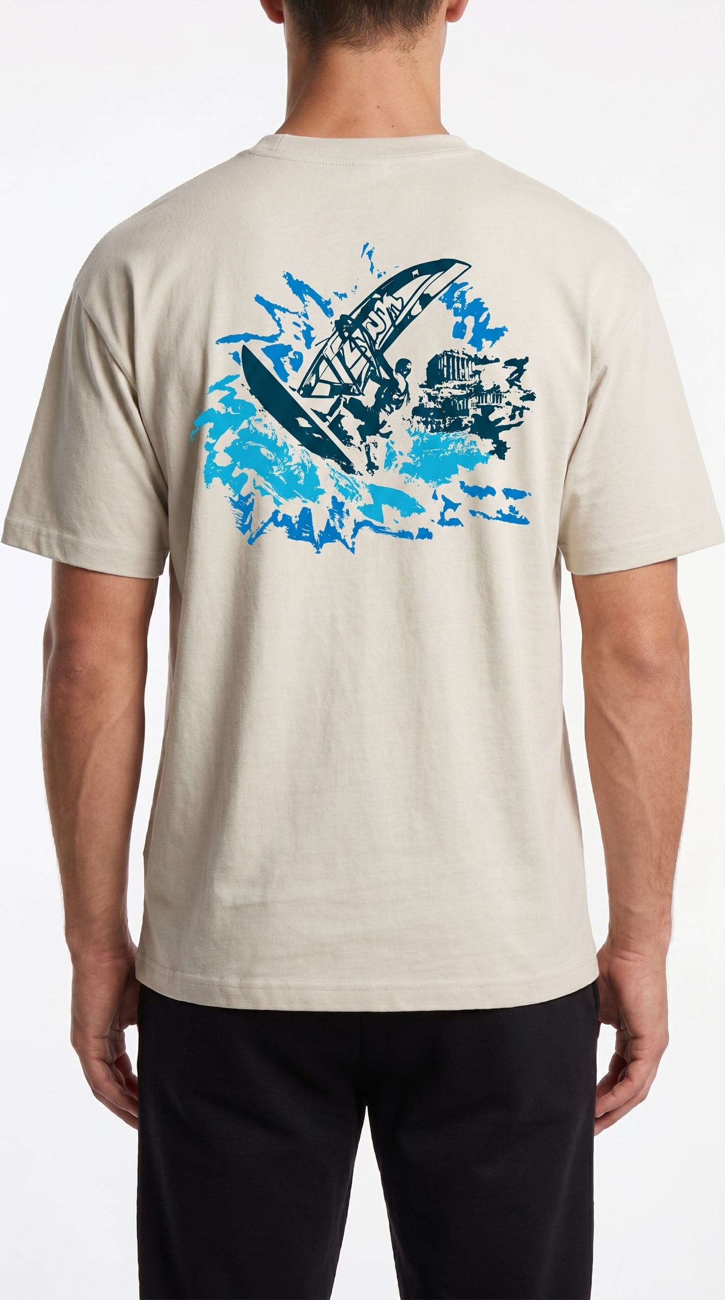 Windsurfer Tee - Beige