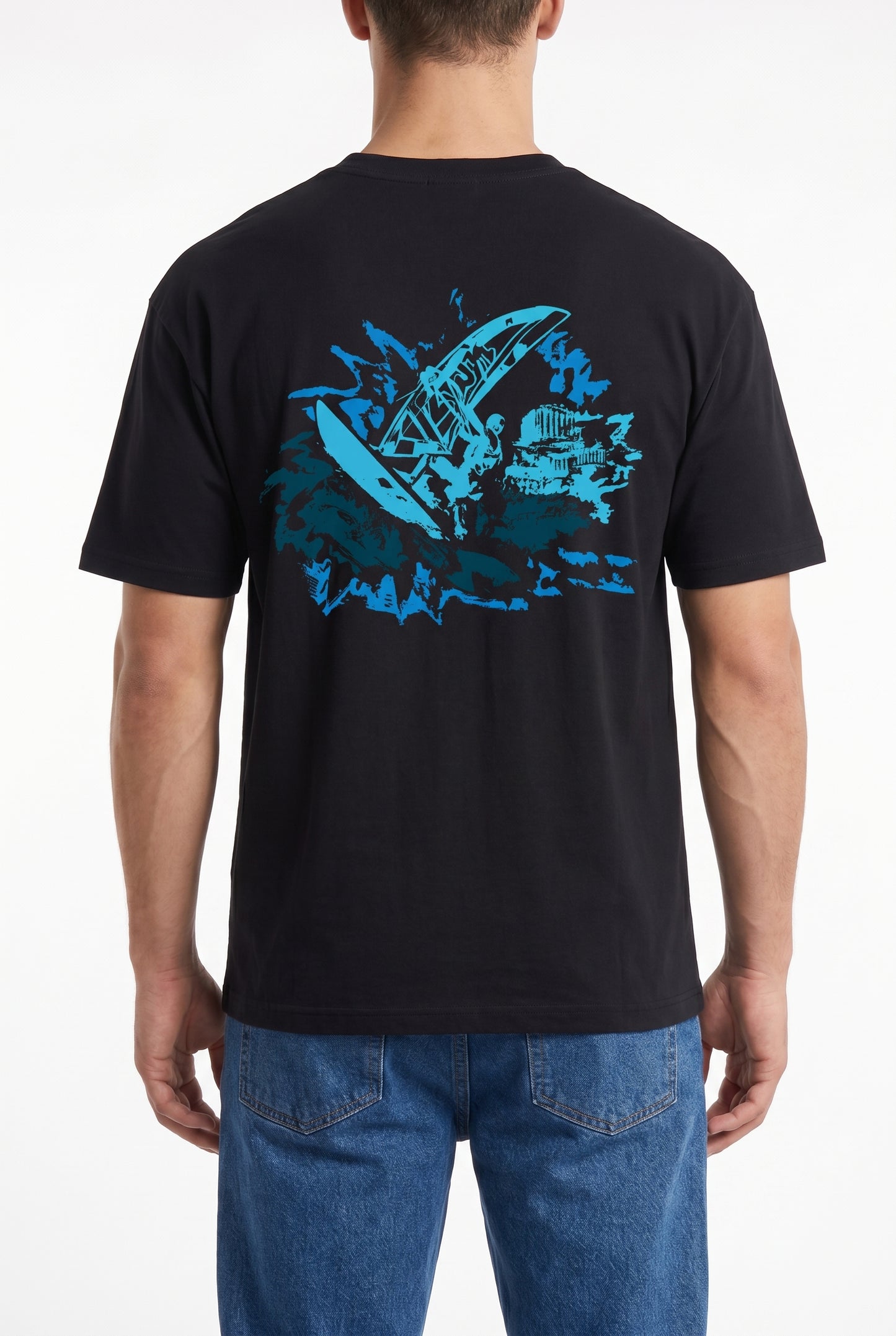 Windsurfer Tee - Black