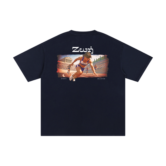 Runner Tee - Navy