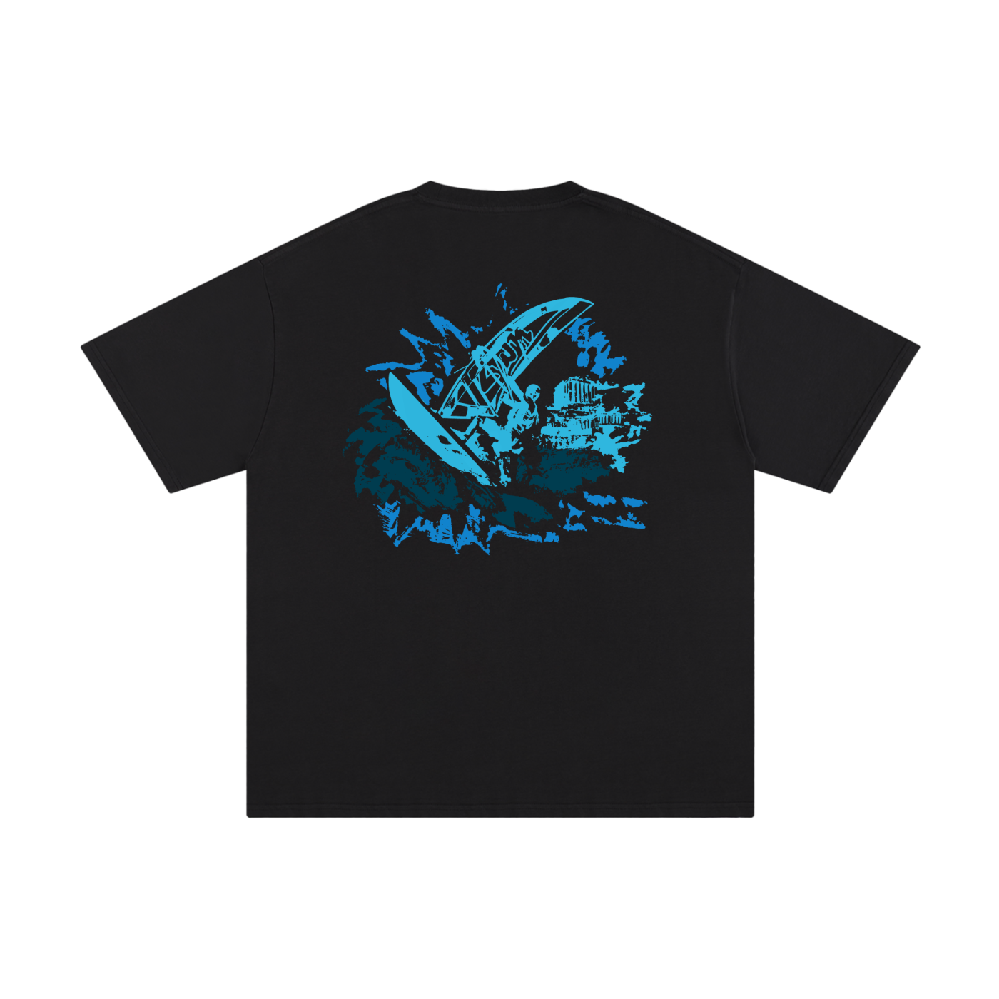 Windsurfer Tee - Black